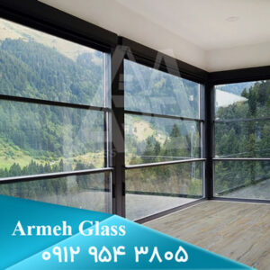 کاربرد پنجره گیوتینی برقی عمودی | آرمه گلس