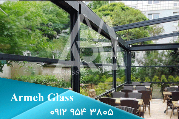 استفاده پنجره گیوتینی در رستوران کافه و فضاهای تجاری