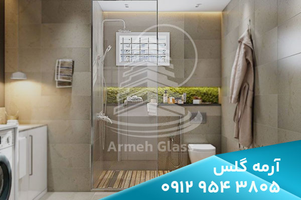 طراحی، اجرا و نصب انواع پارتیشن شیشه ای حمام